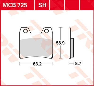 TRW Bremsbelagsatz MCB725SH Bremsbeläge,Bremsklötze,Bremssteine,Bremsbeläge & Bremsbelagsatz,Bremsklötze & Bremsbelagsatz TRW Bremsbelagsatz MCB725SH Bremsbeläge,Bremsklötze,Bremssteine,Bremsbeläge & Bremsbelagsatz,Bremsklötze & Bremsbelagsatz von TRW