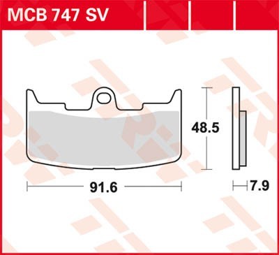 TRW Bremsbelagsatz MCB747SV Bremsbeläge,Bremsklötze,Bremssteine,Bremsbeläge & Bremsbelagsatz,Bremsklötze & Bremsbelagsatz TRW Bremsbelagsatz MCB747SV Bremsbeläge,Bremsklötze,Bremssteine,Bremsbeläge & Bremsbelagsatz,Bremsklötze & Bremsbelagsatz von TRW