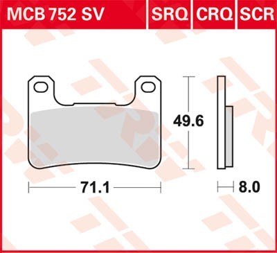 TRW Bremsbelagsatz MCB752SV Bremsbeläge,Bremsklötze,Bremssteine,Bremsbeläge & Bremsbelagsatz,Bremsklötze & Bremsbelagsatz TRW Bremsbelagsatz MCB752SV Bremsbeläge,Bremsklötze,Bremssteine,Bremsbeläge & Bremsbelagsatz,Bremsklötze & Bremsbelagsatz von TRW