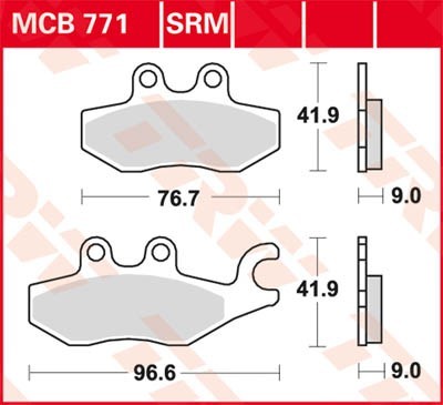 TRW Bremsbelagsatz MCB771SRM Bremsbeläge,Bremsklötze,Bremssteine,Bremsbeläge & Bremsbelagsatz,Bremsklötze & Bremsbelagsatz TRW Bremsbelagsatz MCB771SRM Bremsbeläge,Bremsklötze,Bremssteine,Bremsbeläge & Bremsbelagsatz,Bremsklötze & Bremsbelagsatz von TRW