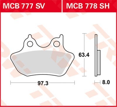 TRW Bremsbelagsatz MCB777SV Bremsbeläge,Bremsklötze,Bremssteine,Bremsbeläge & Bremsbelagsatz,Bremsklötze & Bremsbelagsatz TRW Bremsbelagsatz MCB777SV Bremsbeläge,Bremsklötze,Bremssteine,Bremsbeläge & Bremsbelagsatz,Bremsklötze & Bremsbelagsatz von TRW