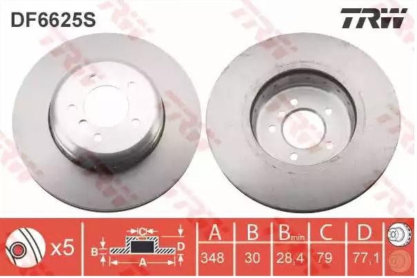 TRW Bremsscheibe BMW DF6625S 34116763824,6763824 Bremsscheiben,Scheibenbremsen TRW Bremsscheibe BMW DF6625S 34116763824,6763824 Bremsscheiben,Scheibenbremsen von TRW