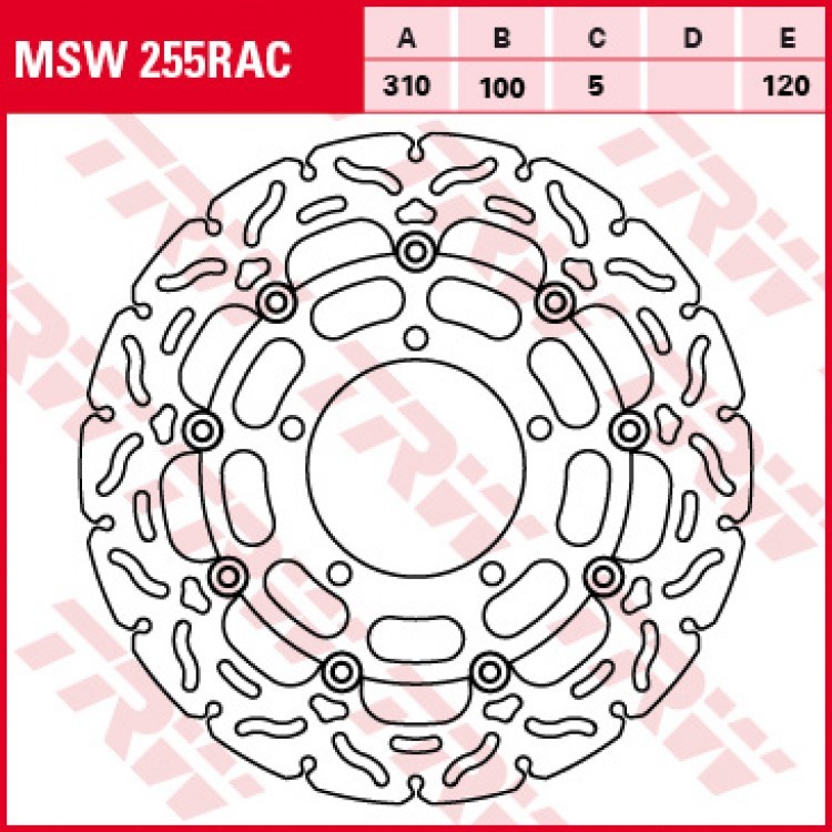 TRW Bremsscheibe MSW255RAC Bremsscheiben,Scheibenbremsen TRW Bremsscheibe MSW255RAC Bremsscheiben,Scheibenbremsen von TRW