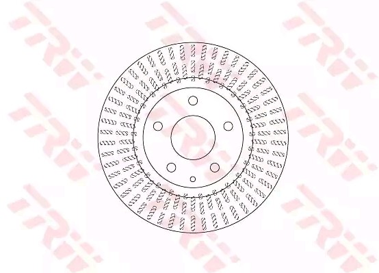 TRW Bremsscheibe MAZDA DF6731 B45G33251A,BJT233251A Bremsscheiben,Scheibenbremsen TRW Bremsscheibe MAZDA DF6731 B45G33251A,BJT233251A Bremsscheiben,Scheibenbremsen von TRW