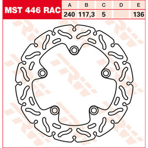 TRW Bremsscheiben Racing, Hinten Klappbar, windschnittig TRW Bremsscheiben Racing, Hinten Klappbar, windschnittig von TRW