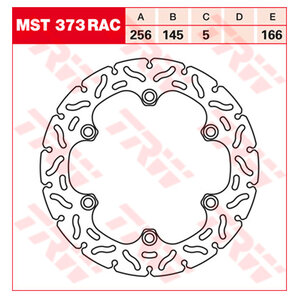 TRW Bremsscheiben Racing, Hinten Klappbar, windschnittig von TRW