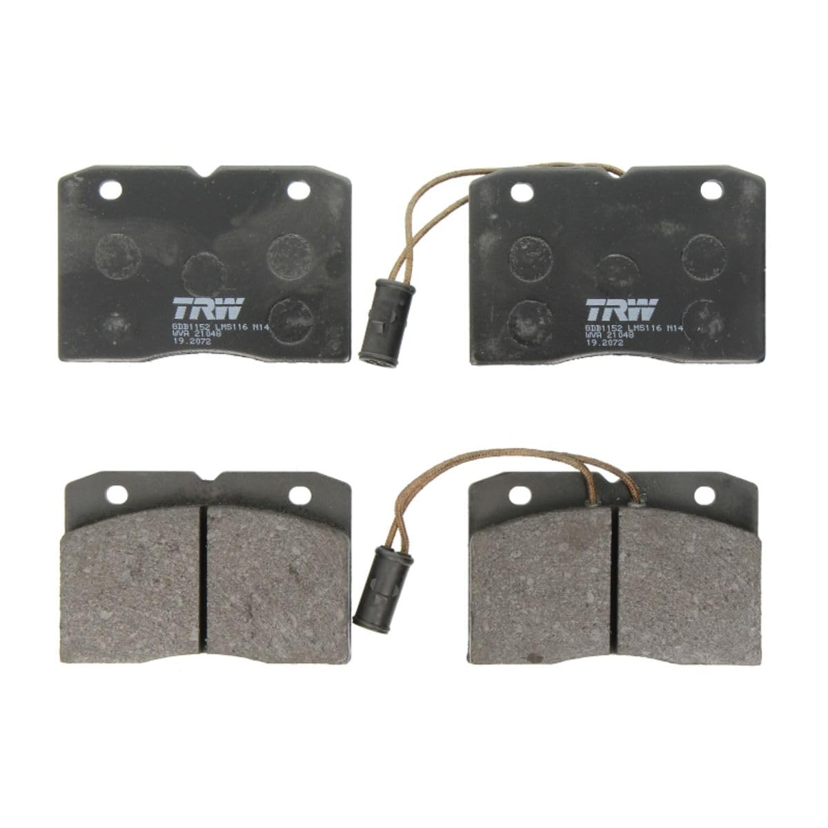 TRW GDB1152 Bremsbelag TRW GDB1152 Bremsbelag von TRW