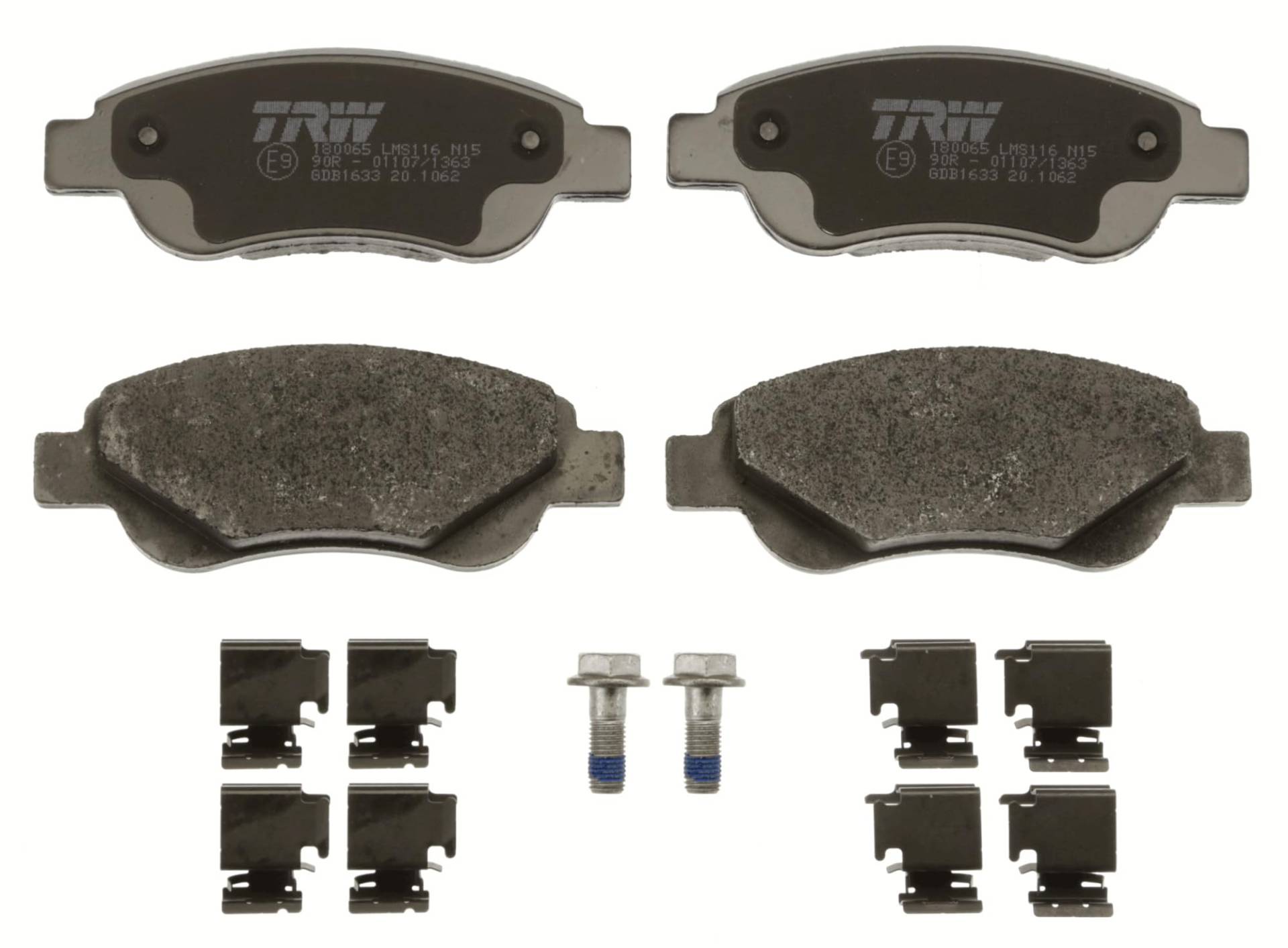 TRW GDB1633 Bremsbelagsatz 4-Teilig für Toyota Aygo (_B4_) 2014 - Vorderachse und Andere Fahrzeuge TRW GDB1633 Bremsbelagsatz 4-Teilig für Toyota Aygo (_B4_) 2014 - Vorderachse und Andere Fahrzeuge von TRW
