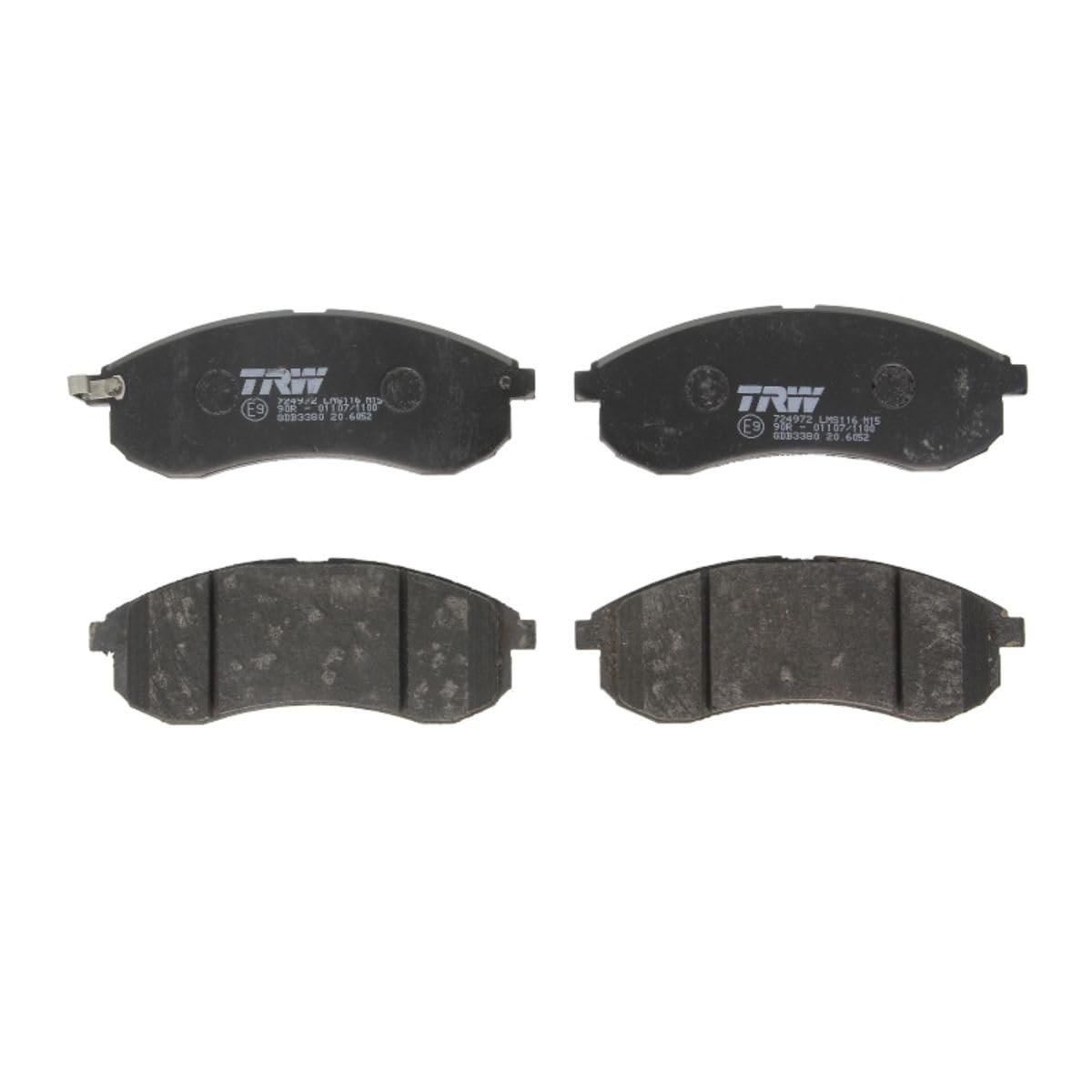 TRW GDB3380 Bremsbelagsatz, Scheibenbremse TRW GDB3380 Bremsbelagsatz, Scheibenbremse von TRW