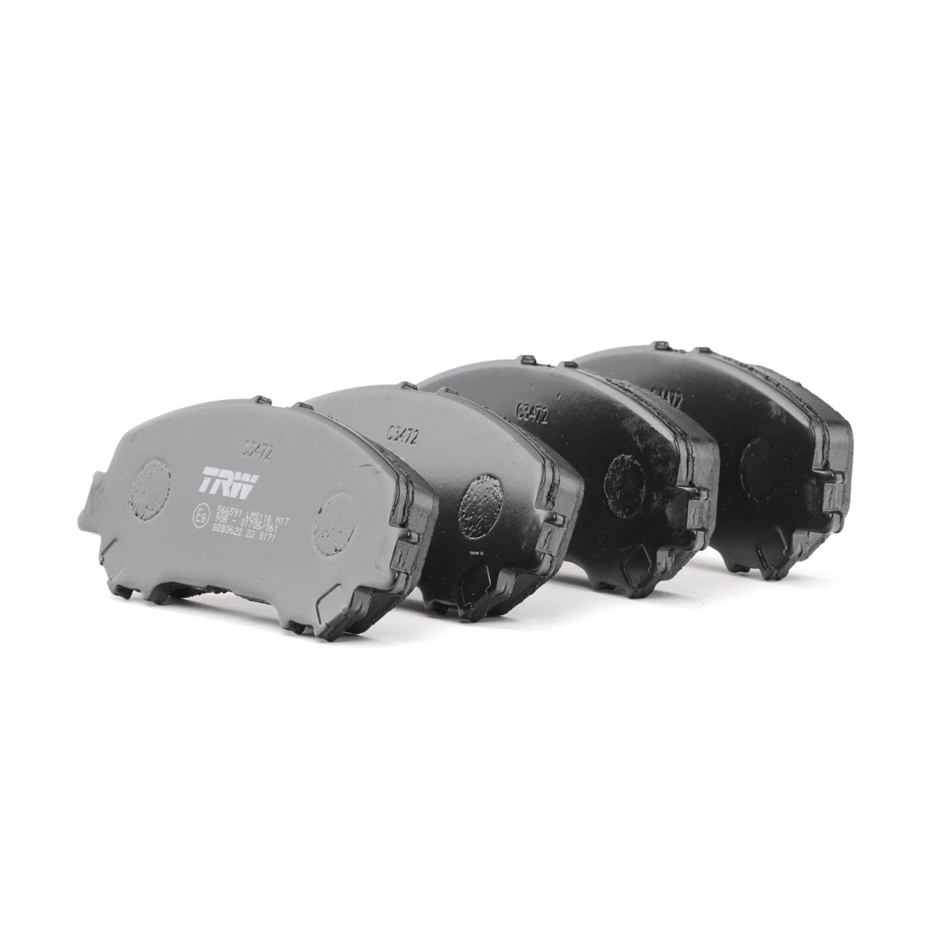 TRW GDB3622 Bremsbelagsatz 4-Teilig für Nissan Qashqai II SUV (J11, J11_) 2013 - Vorderachse und Andere Fahrzeuge TRW GDB3622 Bremsbelagsatz 4-Teilig für Nissan Qashqai II SUV (J11, J11_) 2013 - Vorderachse und Andere Fahrzeuge von TRW