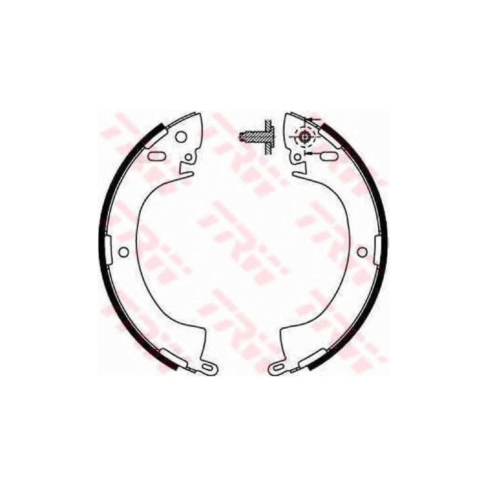 TRW GS8184 Bremsbackensatz TRW GS8184 Bremsbackensatz von TRW