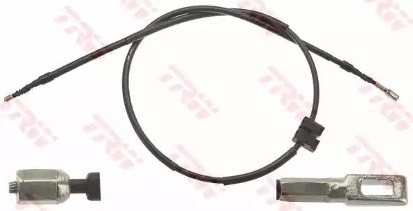 TRW Handbremsseil AUDI GCH713 4D0609722H,4D0609722K Bremsseil,Seilzug Feststellbremse von TRW