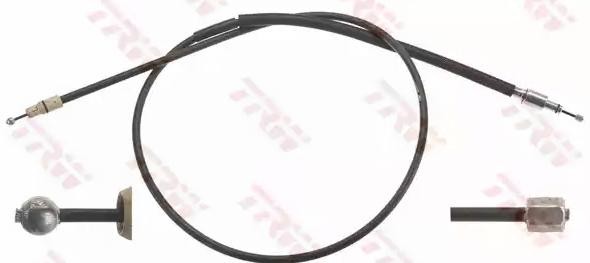 TRW Handbremsseil VW,PORSCHE GCH717 95542414110,7L0609721A Bremsseil,Seilzug Feststellbremse TRW Handbremsseil VW,PORSCHE GCH717 95542414110,7L0609721A Bremsseil,Seilzug Feststellbremse von TRW