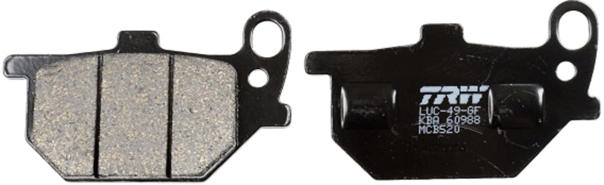 TRW MCB520 Organic Allround Bremsbelagsatz für Yamaha XS links, Vorderachse und andere Motorräder TRW MCB520 Organic Allround Bremsbelagsatz für Yamaha XS links, Vorderachse und andere Motorräder von TRW
