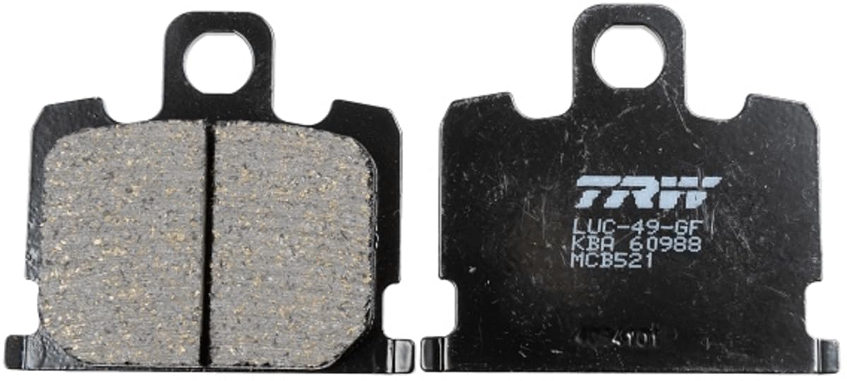 TRW MCB521 Organic Allround Bremsbelagsatz für Yamaha XV Vorderachse und andere Motorräder von TRW