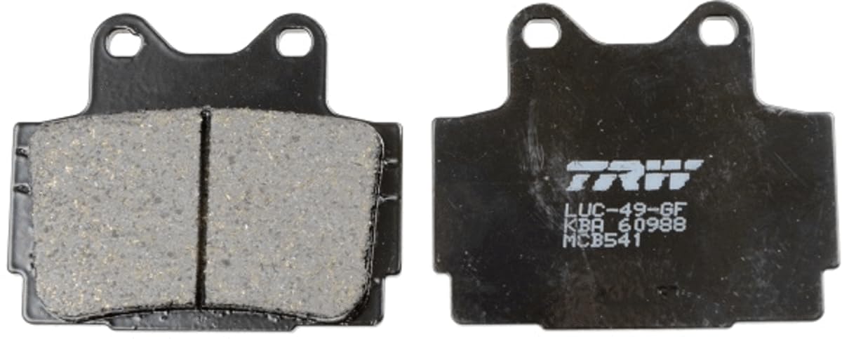 TRW MCB541 Organic Allround Bremsbelagsatz für Yamaha XJ Hinterachse und andere Motorräder TRW MCB541 Organic Allround Bremsbelagsatz für Yamaha XJ Hinterachse und andere Motorräder von TRW