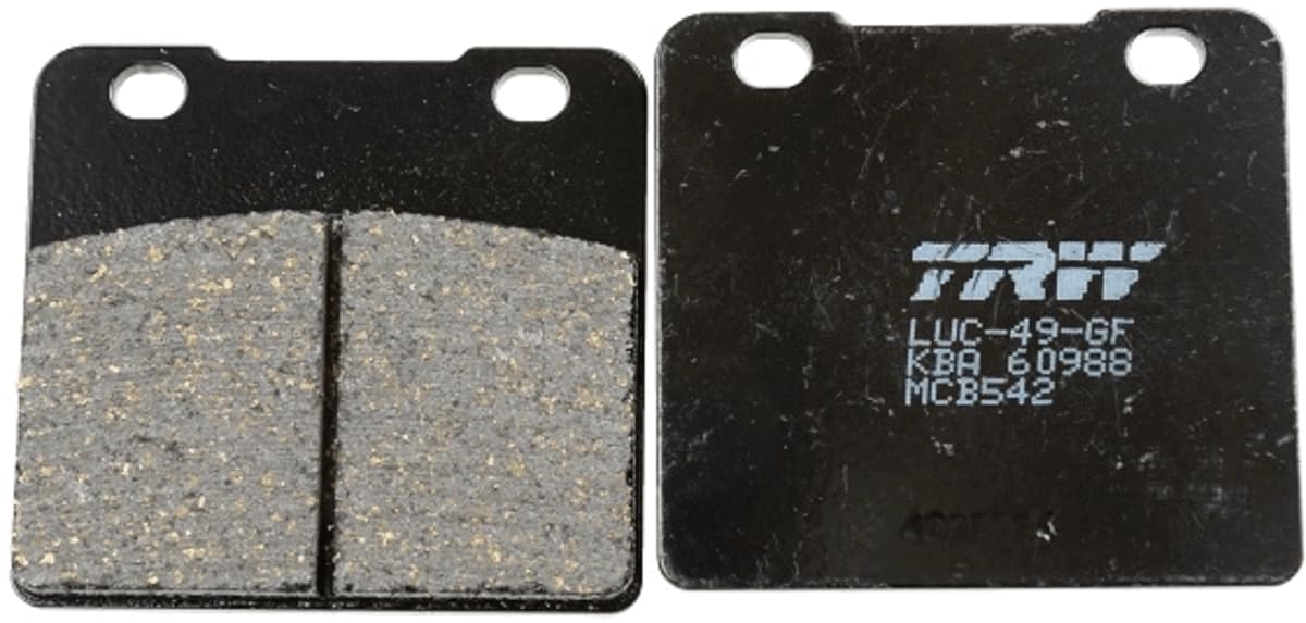 TRW MCB542 Organic Allround Bremsbelagsatz für Suzuki RG Vorderachse und andere Motorräder TRW MCB542 Organic Allround Bremsbelagsatz für Suzuki RG Vorderachse und andere Motorräder von TRW