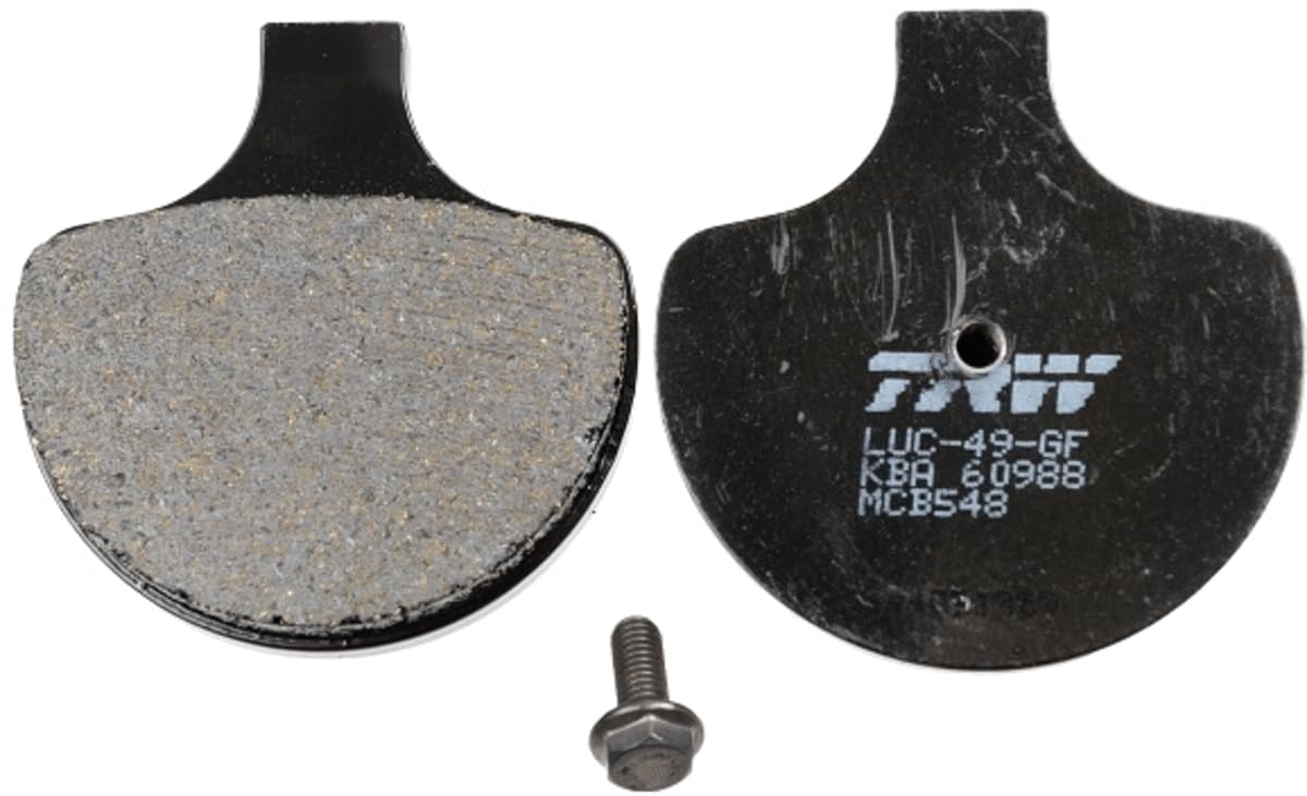 TRW MCB548 Organic Allround Bremsbelagsatz für Harley-Davidson FXSTS 1988-2003 Vorderachse und andere Motorräder TRW MCB548 Organic Allround Bremsbelagsatz für Harley-Davidson FXSTS 1988-2003 Vorderachse und andere Motorräder von TRW