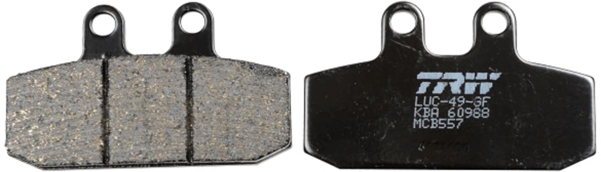 TRW MCB557 Organic Allround Bremsbelagsatz für Moto-Morini KANGURO 1988-1988 Vorderachse und andere Motorräder TRW MCB557 Organic Allround Bremsbelagsatz für Moto-Morini KANGURO 1988-1988 Vorderachse und andere Motorräder von TRW