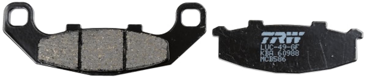 TRW MCB586 Organic Allround Bremsbelagsatz für Kawasaki GPZ Vorderachse und andere Motorräder TRW MCB586 Organic Allround Bremsbelagsatz für Kawasaki GPZ Vorderachse und andere Motorräder von TRW