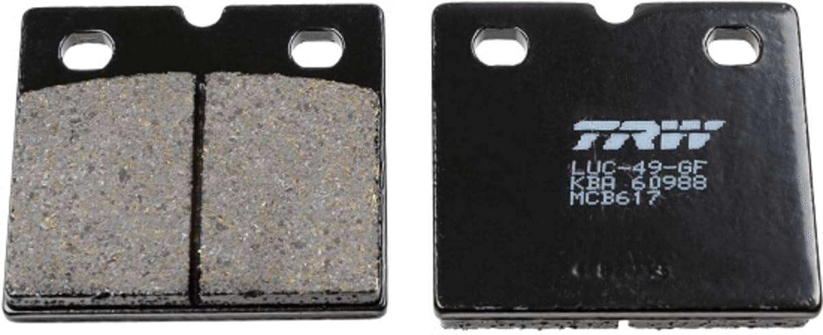 TRW MCB617 Organic Allround Bremsbelagsatz für BMW Motorcycles K100 1983-1992 Vorderachse und andere Motorräder TRW MCB617 Organic Allround Bremsbelagsatz für BMW Motorcycles K100 1983-1992 Vorderachse und andere Motorräder von TRW