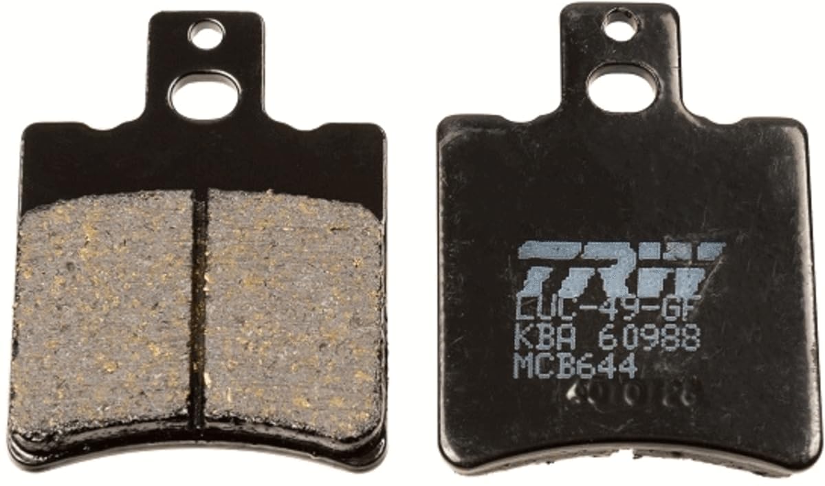 TRW MCB644 Organic Allround Bremsbelagsatz für Atala Carosello 1997 - Vorderachse und andere Motorräder TRW MCB644 Organic Allround Bremsbelagsatz für Atala Carosello 1997 - Vorderachse und andere Motorräder von TRW