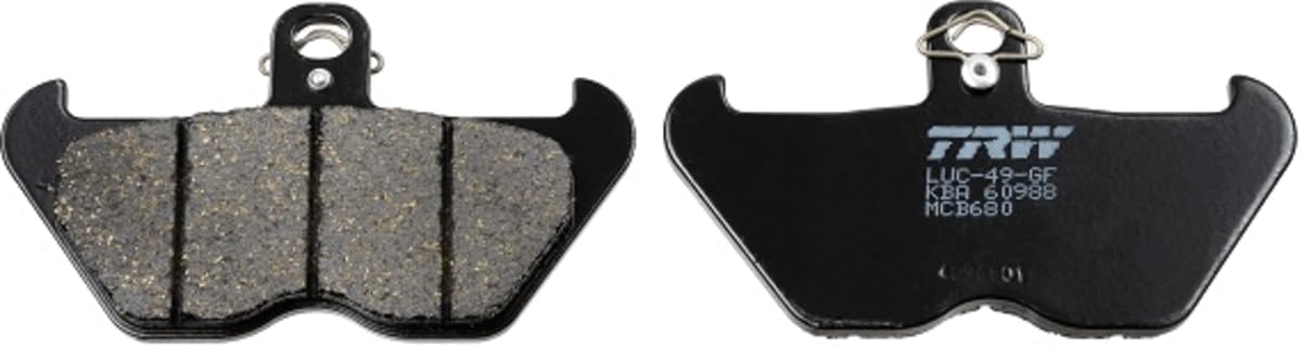 TRW MCB680 Organic Allround Bremsbelagsatz für BMW Motorcycles K1 1988-1993 Vorderachse und andere Motorräder TRW MCB680 Organic Allround Bremsbelagsatz für BMW Motorcycles K1 1988-1993 Vorderachse und andere Motorräder von TRW