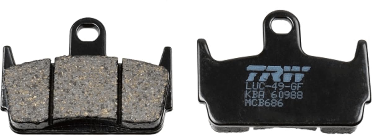 TRW MCB686 Organic Allround Bremsbelagsatz für Honda X8R Hinterachse und andere Motorräder TRW MCB686 Organic Allround Bremsbelagsatz für Honda X8R Hinterachse und andere Motorräder von TRW