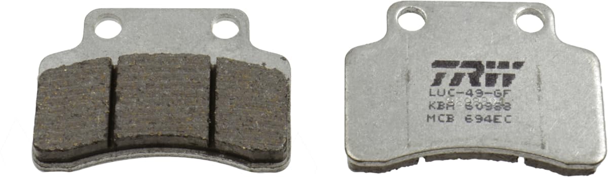 TRW MCB694EC Organic Eco Bremsbelagsatz für ATU GT 2008 - Vorderachse und andere Motorräder TRW MCB694EC Organic Eco Bremsbelagsatz für ATU GT 2008 - Vorderachse und andere Motorräder von TRW
