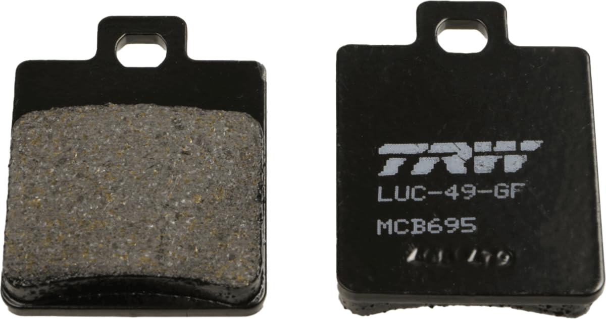 TRW MCB695 Organic Allround Bremsbelagsatz für CPI GTR 2003 - Hinterachse und andere Motorräder TRW MCB695 Organic Allround Bremsbelagsatz für CPI GTR 2003 - Hinterachse und andere Motorräder von TRW