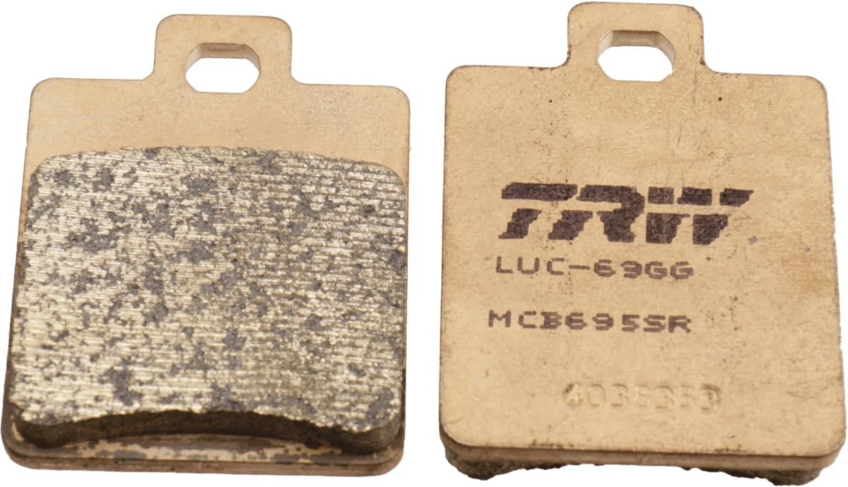 TRW MCB695SR Sinter Sportive Scooter Bremsbelagsatz für Peugeot Motorcycles Speedfight 1 LC 1996-2000 Hinterachse und andere Motorräder TRW MCB695SR Sinter Sportive Scooter Bremsbelagsatz für Peugeot Motorcycles Speedfight 1 LC 1996-2000 Hinterachse und andere Motorräder von TRW
