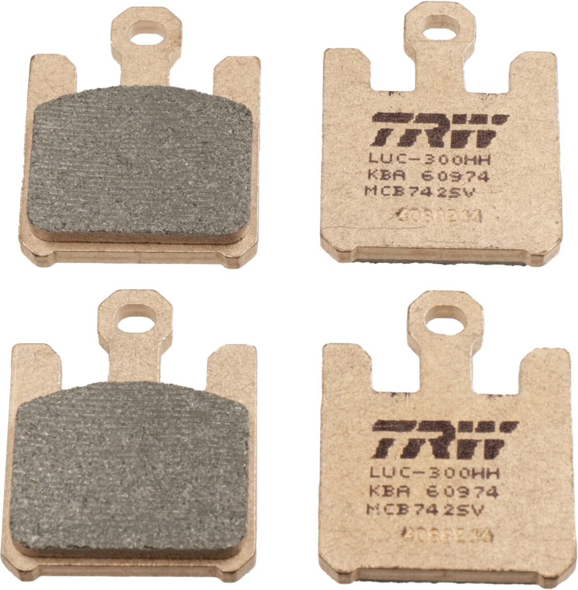 TRW MCB742SV Sinter Street Bremsbelagsatz für Kawasaki Motorcycles ZX-10R 2004 - Vorderachse und andere Motorräder TRW MCB742SV Sinter Street Bremsbelagsatz für Kawasaki Motorcycles ZX-10R 2004 - Vorderachse und andere Motorräder von TRW