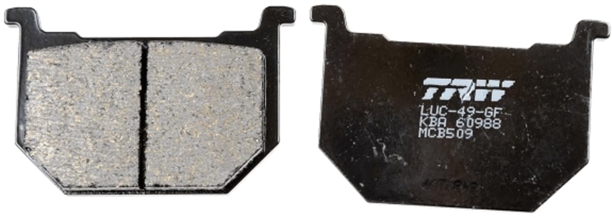 TRW MCB509 Organic Allround Bremsbelagsatz für Suzuki GN Vorderachse und andere Motorräder TRW MCB509 Organic Allround Bremsbelagsatz für Suzuki GN Vorderachse und andere Motorräder von TRW