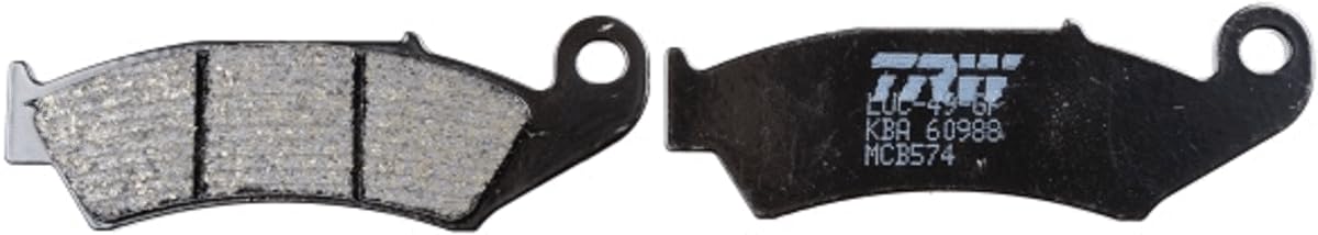 TRW MCB574 Organic Allround Bremsbelagsatz für Honda XL Vorderachse und andere Motorräder TRW MCB574 Organic Allround Bremsbelagsatz für Honda XL Vorderachse und andere Motorräder von TRW