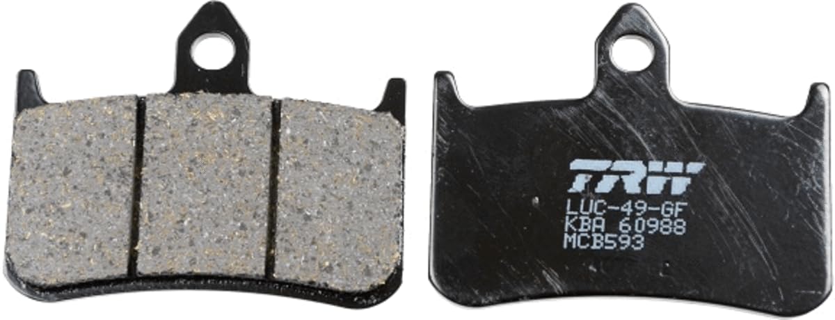 TRW MCB593 Organic Allround Bremsbelagsatz für Honda NS Vorderachse und andere Motorräder TRW MCB593 Organic Allround Bremsbelagsatz für Honda NS Vorderachse und andere Motorräder von TRW