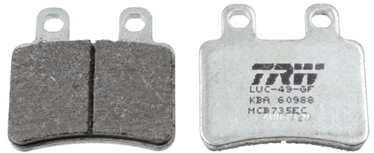 TRW MCB735EC Organic Eco Bremsbelagsatz für Peugeot Motorcycles ELYSTAR ABS 2003-2007 Hinterachse und andere Motorräder TRW MCB735EC Organic Eco Bremsbelagsatz für Peugeot Motorcycles ELYSTAR ABS 2003-2007 Hinterachse und andere Motorräder von TRW