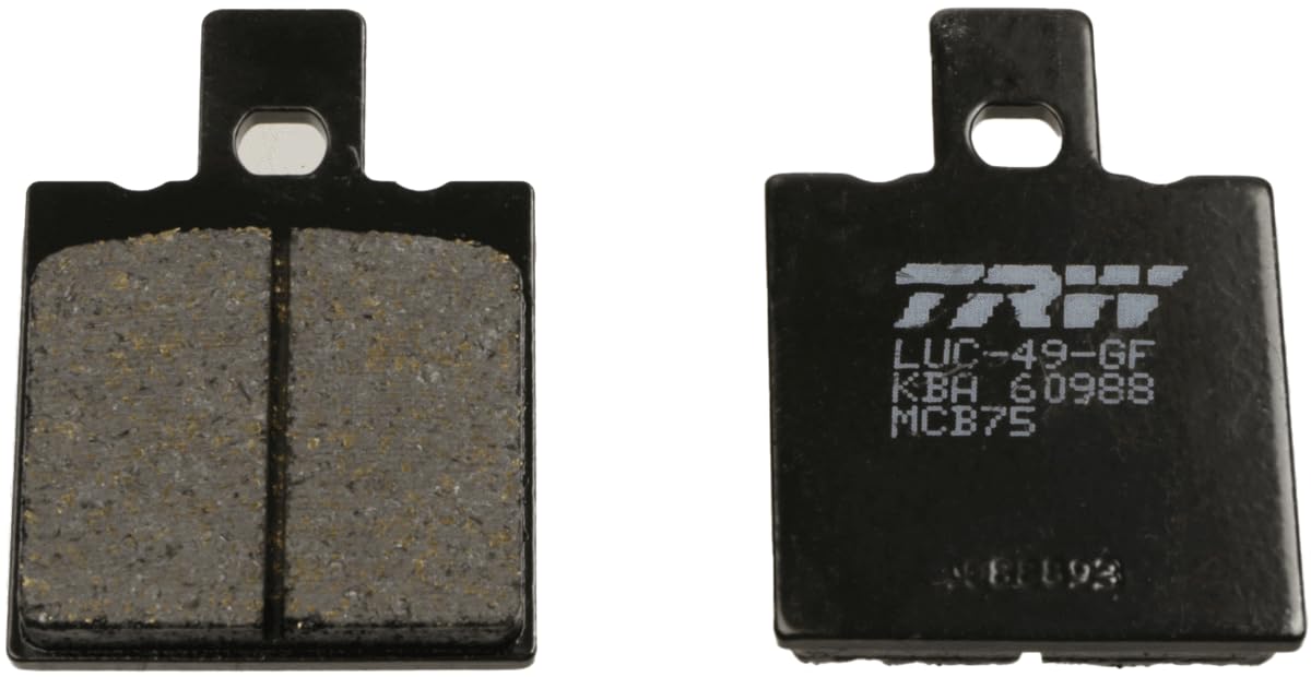 TRW MCB75 Organic Allround Bremsbelagsatz für GILERA DAKOTA, ER 1989 - Hinterachse und andere Motorräder TRW MCB75 Organic Allround Bremsbelagsatz für GILERA DAKOTA, ER 1989 - Hinterachse und andere Motorräder von TRW
