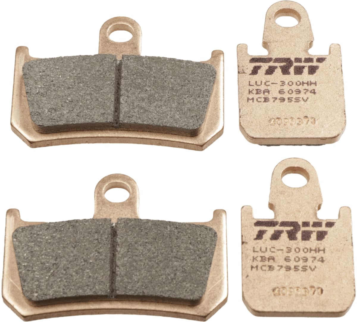 TRW MCB795SV Sinter Street Bremsbelagsatz für Yamaha YZF Vorderachse und andere Motorräder TRW MCB795SV Sinter Street Bremsbelagsatz für Yamaha YZF Vorderachse und andere Motorräder von TRW