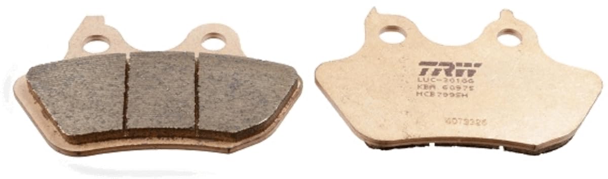 TRW MCB799SH Sinter Street Bremsbelagsatz für Harley-Davidson FXDSE 2007-2008 Hinterachse und andere Motorräder TRW MCB799SH Sinter Street Bremsbelagsatz für Harley-Davidson FXDSE 2007-2008 Hinterachse und andere Motorräder von TRW