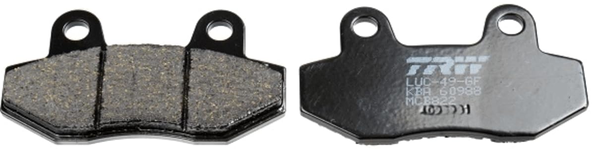 TRW MCB822 Organic Allround Bremsbelagsatz für Kymco Motorcycles Nexxon 4T 2008-2010 Vorderachse, Hinterachse und andere Motorräder TRW MCB822 Organic Allround Bremsbelagsatz für Kymco Motorcycles Nexxon 4T 2008-2010 Vorderachse, Hinterachse und andere Motorräder von TRW