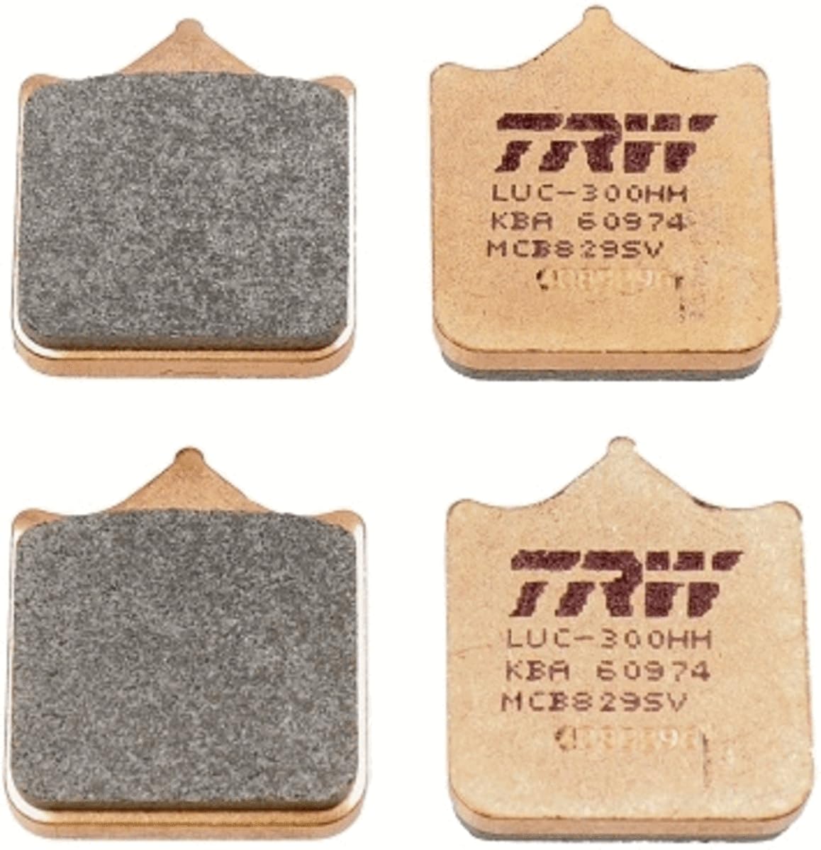 TRW MCB829SV Sinter Street Bremsbelagsatz für BMW S Vorderachse TRW MCB829SV Sinter Street Bremsbelagsatz für BMW S Vorderachse von TRW