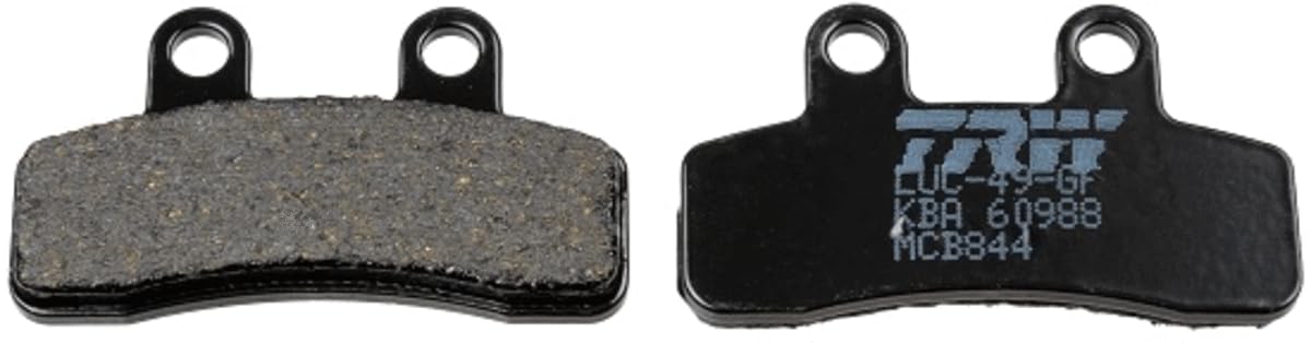 TRW MCB844 Organic Allround Bremsbelagsatz für KREIDLER RMC-E 2009-2010 Vorderachse und andere Motorräder TRW MCB844 Organic Allround Bremsbelagsatz für KREIDLER RMC-E 2009-2010 Vorderachse und andere Motorräder von TRW