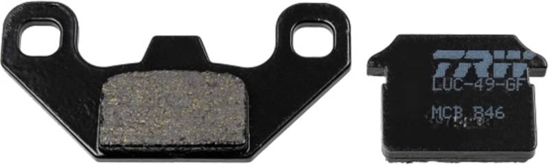 TRW MCB846 Organic Allround Bremsbelagsatz für Lifan Offroad 2007-2007 Hinterachse und andere Motorräder von TRW