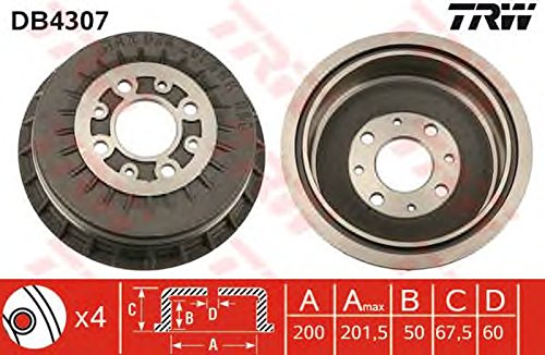 TRW Original Bremstrommel DB4307 von TRW