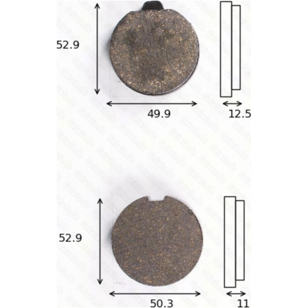 Trw 1014std bremsklötze scheibenbremsbeläge mcb 070 mit abe Trw 1014std bremsklötze scheibenbremsbeläge mcb 070 mit abe von TRW