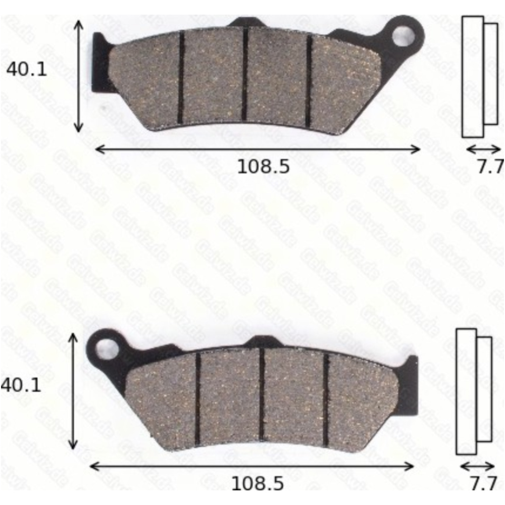Trw 1175sv bremsklötze scheibenbremsbeläge mcb 671 sv mit abe Trw 1175sv bremsklötze scheibenbremsbeläge mcb 671 sv mit abe von TRW