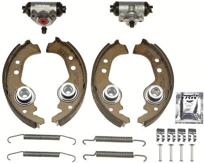 Trw Bremsbackensatz [Hersteller-Nr. BK1726] für Abarth, Autobianchi, Fiat, Innocenti, Lancia, Seat von TRW