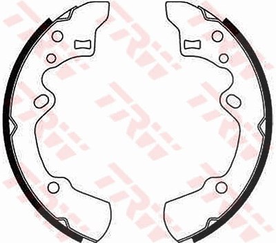 Trw Bremsbackensatz [Hersteller-Nr. GS8520] für Ford Usa, Mazda von TRW