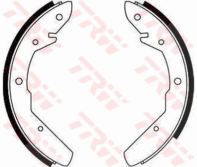 Trw Bremsbackensatz [Hersteller-Nr. GS8149] für VW von TRW