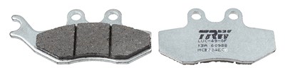 Trw Bremsbelagsatz, Scheibenbremse [Hersteller-Nr. MCB734EC] von TRW
